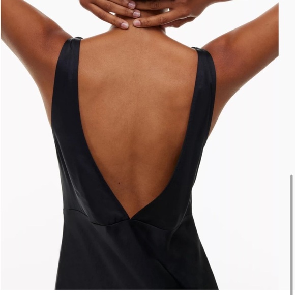 Goddess Satin Dress (SEE PHOTOS) - Picture 6 of 6